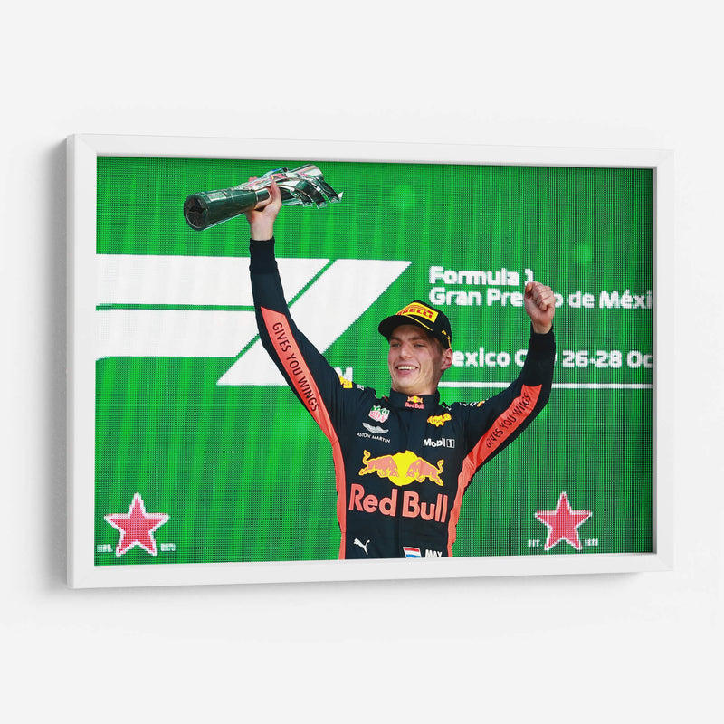 Max Verstappen | Cuadro decorativo de Canvas Lab