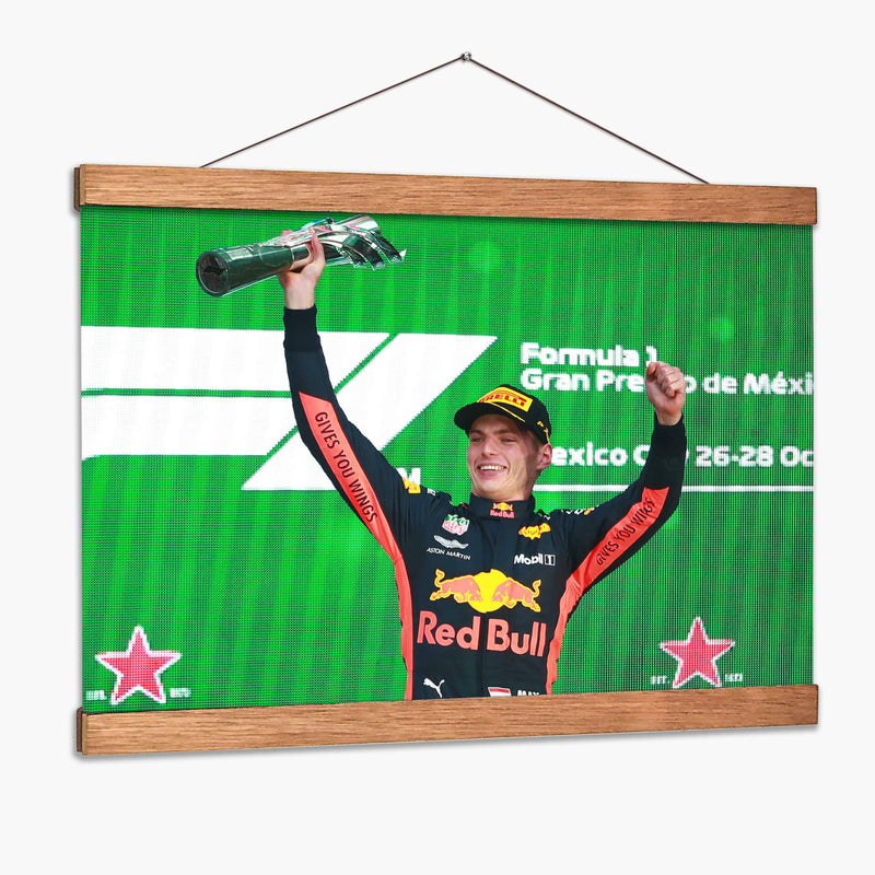 Max Verstappen | Cuadro decorativo de Canvas Lab
