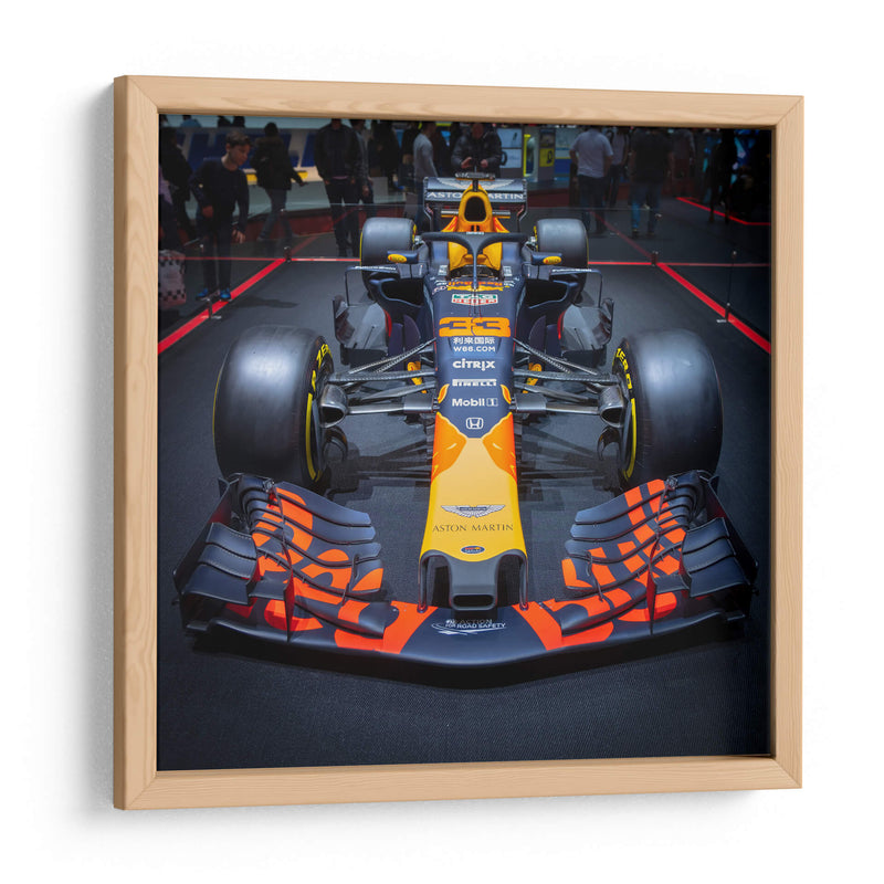 Automóvil de carreras Red Bull | Cuadro decorativo de Canvas Lab