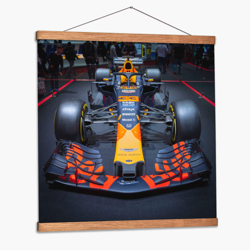 Automóvil de carreras Red Bull | Cuadro decorativo de Canvas Lab
