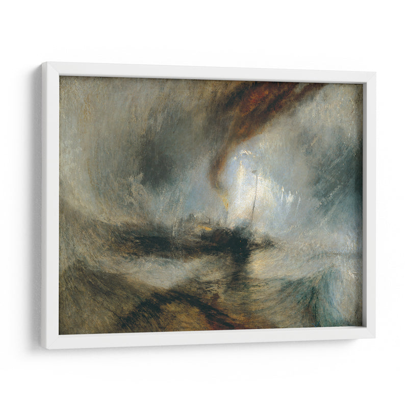 Barco de vapor de una boca de puertos - Joseph Mallord William Turner | Cuadro decorativo de Canvas Lab
