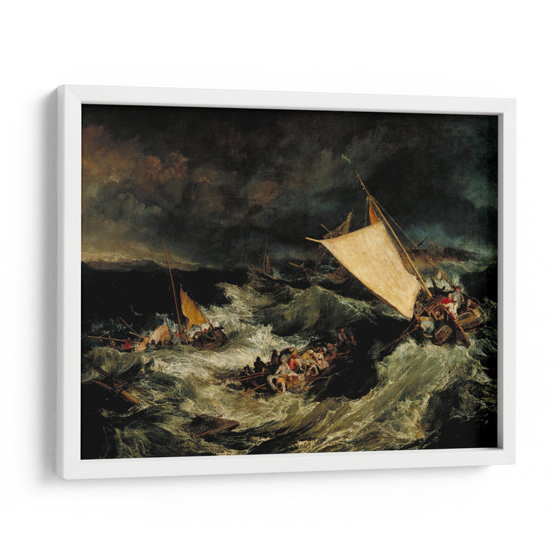 El naufragio - Joseph Mallord William Turner | Cuadro decorativo de Canvas Lab