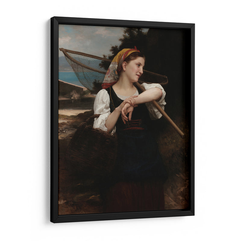 Hija de pescador - William-Adolphe Bouguereau | Cuadro decorativo de Canvas Lab