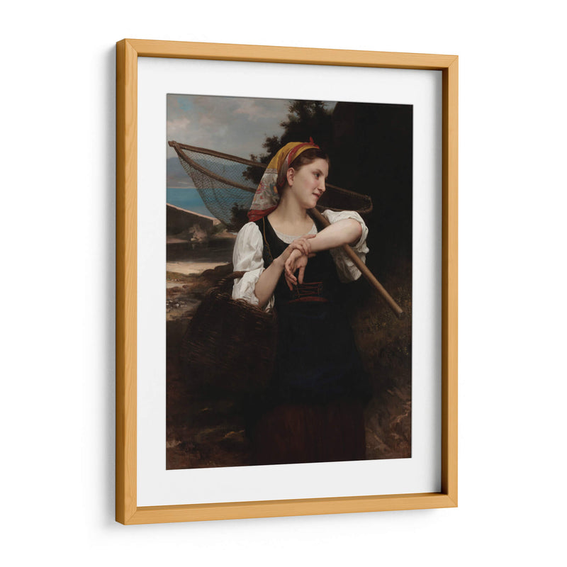 Hija de pescador - William-Adolphe Bouguereau | Cuadro decorativo de Canvas Lab