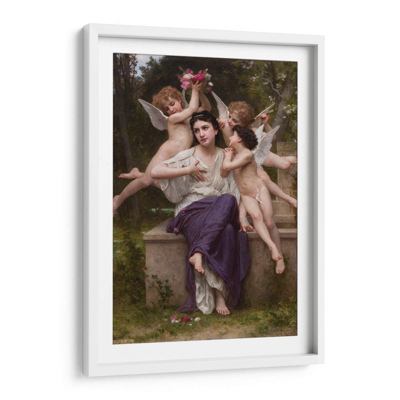 Sueño de primavera - William-Adolphe Bouguereau | Cuadro decorativo de Canvas Lab