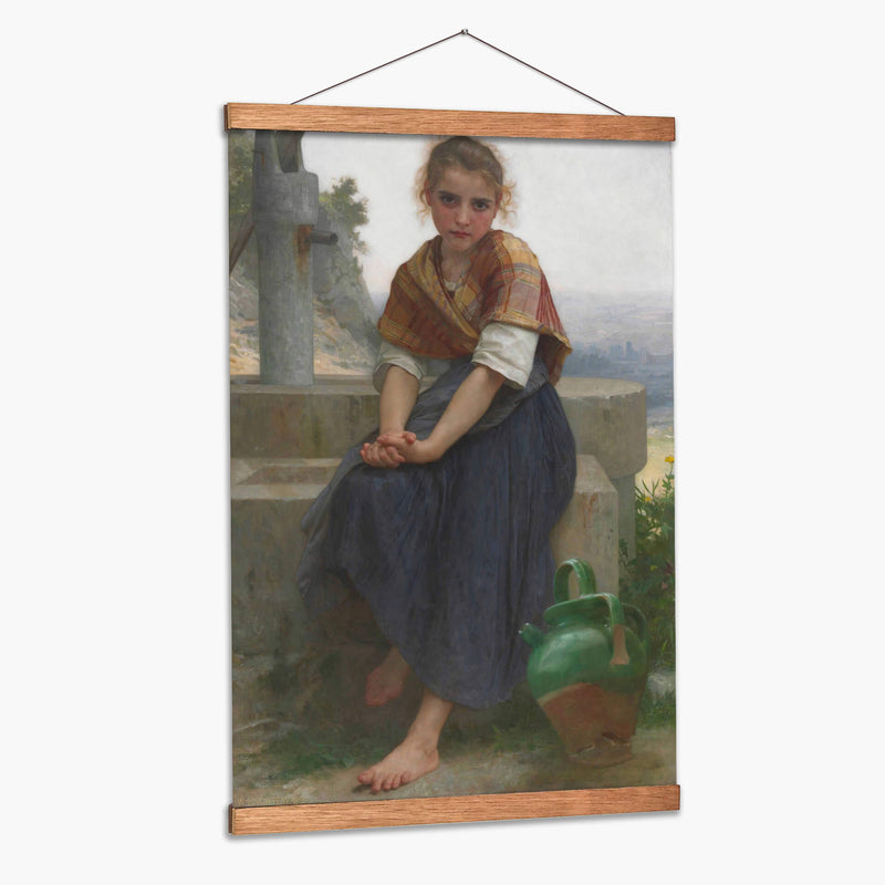 El cántaro roto - William-Adolphe Bouguereau | Cuadro decorativo de Canvas Lab