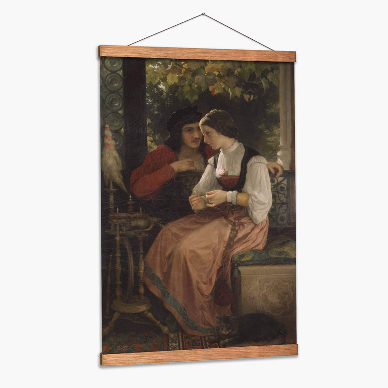 La propuesta - William-Adolphe Bouguereau | Cuadro decorativo de Canvas Lab