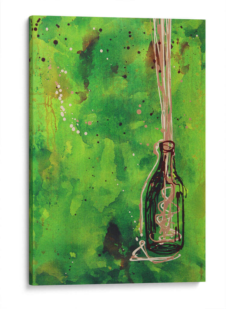 5.3 /15 La botella - Alba Derbez | Cuadro decorativo de Canvas Lab