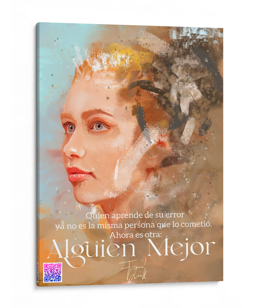 Alguien mejor 30-40 - Farid Dieck | Cuadro decorativo de Canvas Lab