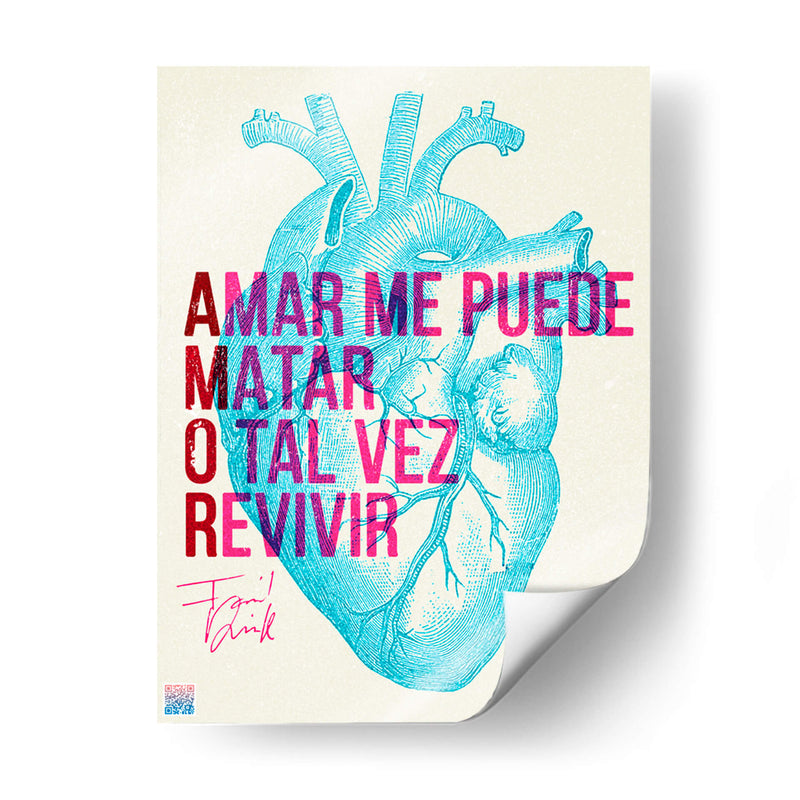 Amor 45-60 - Farid Dieck | Cuadro decorativo de Canvas Lab