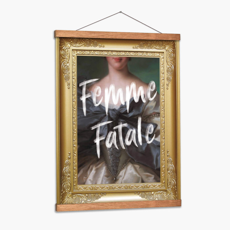 femme fatale - Nayeli Cabrera | Cuadro decorativo de Canvas Lab