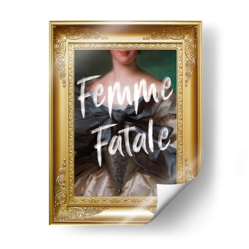 femme fatale - Nayeli Cabrera | Cuadro decorativo de Canvas Lab