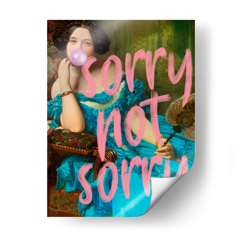 sorry not sorry - Nayeli Cabrera | Cuadro decorativo de Canvas Lab