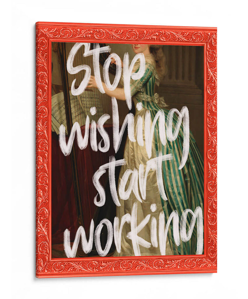 stop wishing - Nayeli Cabrera | Cuadro decorativo de Canvas Lab