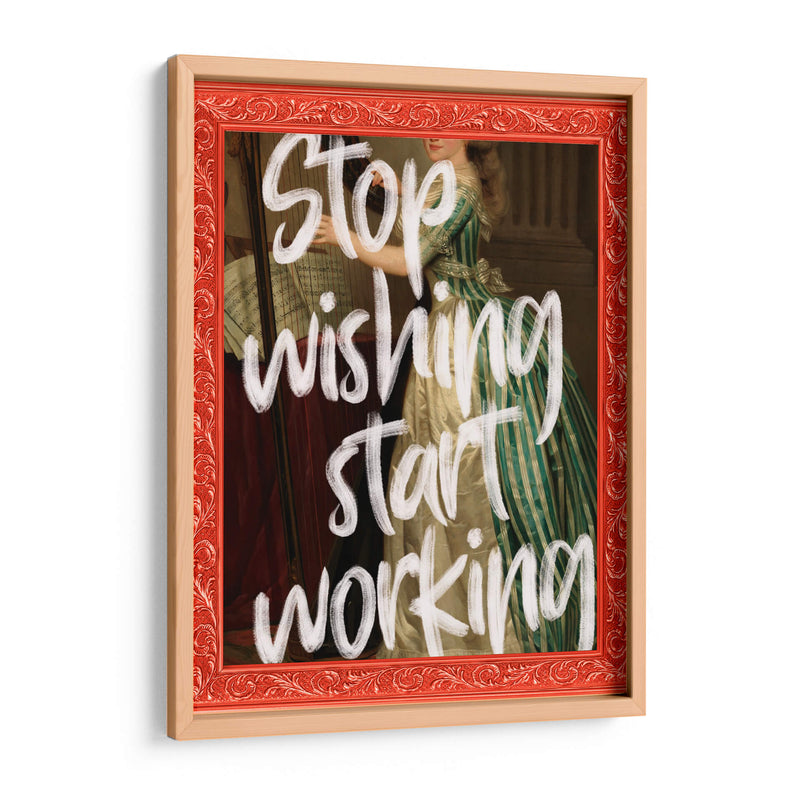 stop wishing - Nayeli Cabrera | Cuadro decorativo de Canvas Lab