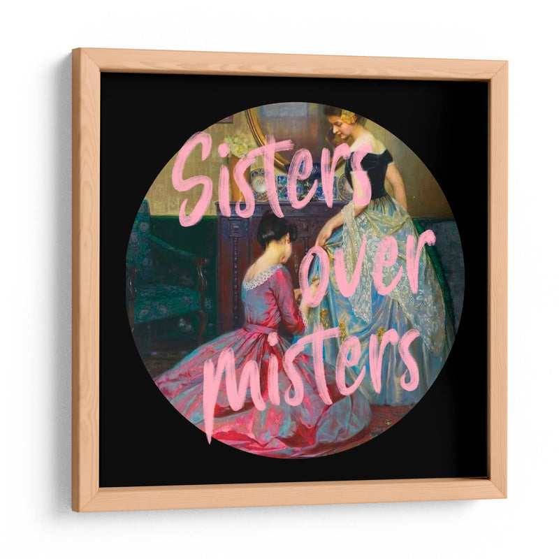 sisters - Nayeli Cabrera | Cuadro decorativo de Canvas Lab