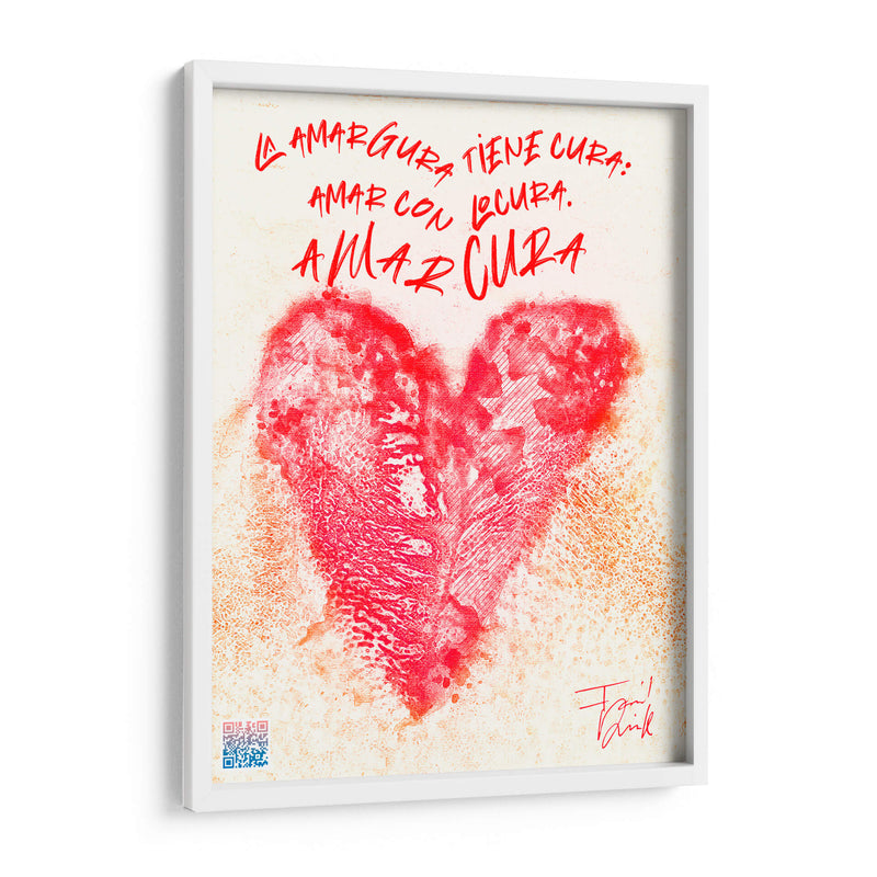 Amar Cura 30-40 - Farid Dieck | Cuadro decorativo de Canvas Lab