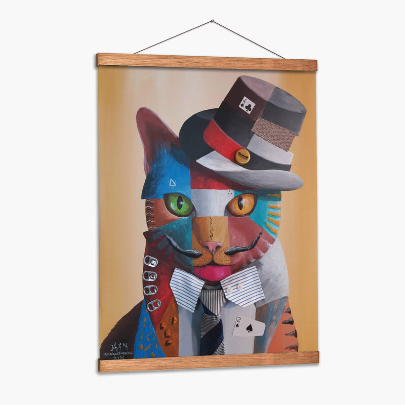 Gato Urbano - Rodríguez Marconi | Cuadro decorativo de Canvas Lab