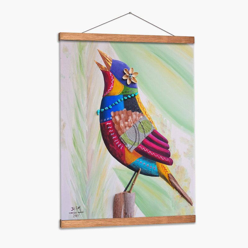 Madame Pájaro - Rodríguez Marconi | Cuadro decorativo de Canvas Lab