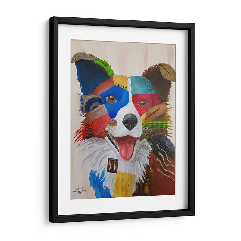 Perro Border Collie - Rodríguez Marconi | Cuadro decorativo de Canvas Lab