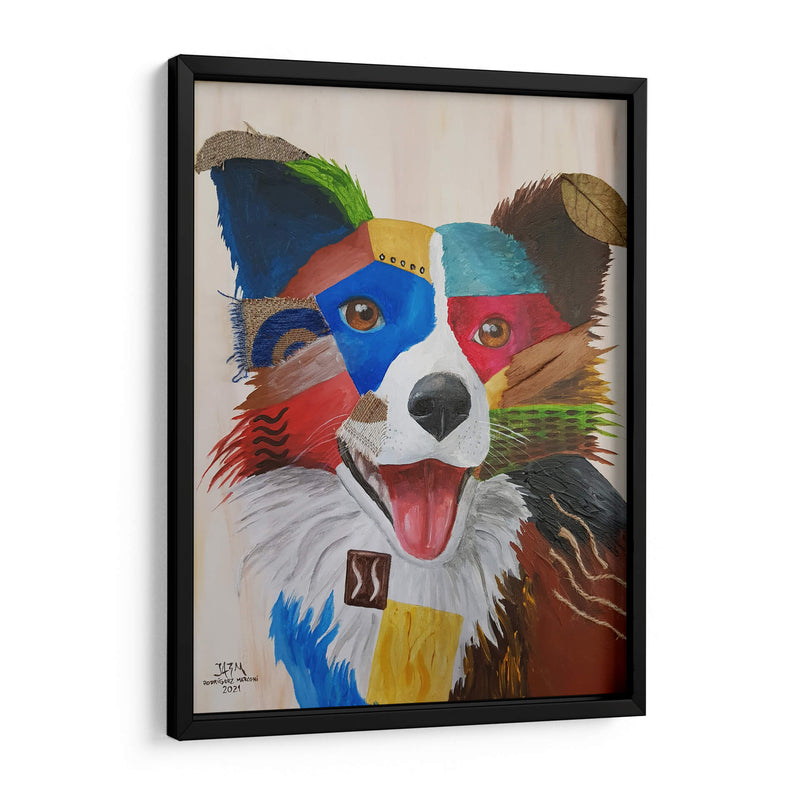 Perro Border Collie - Rodríguez Marconi | Cuadro decorativo de Canvas Lab