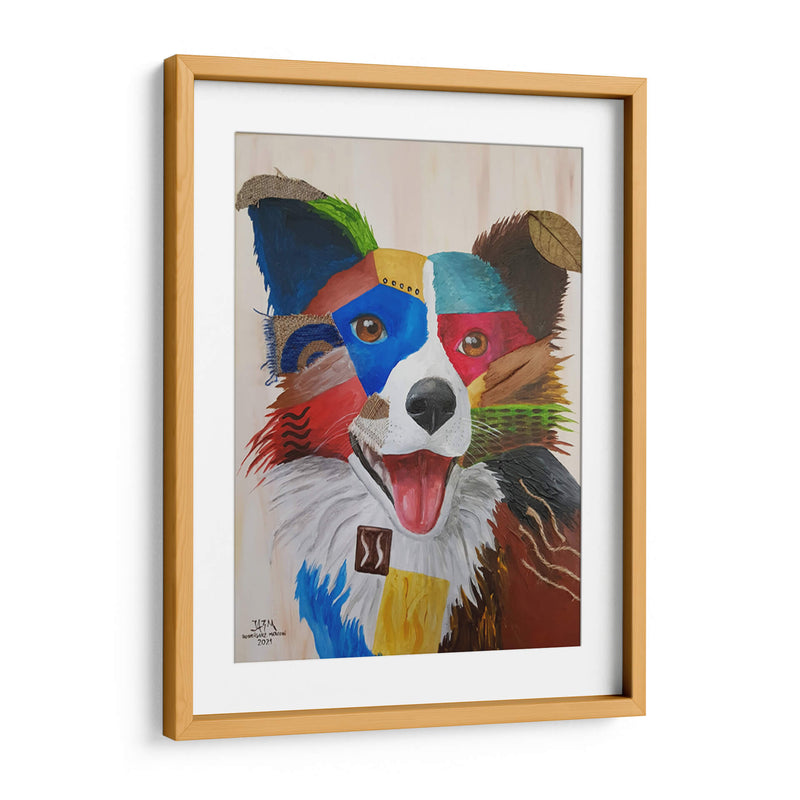 Perro Border Collie - Rodríguez Marconi | Cuadro decorativo de Canvas Lab