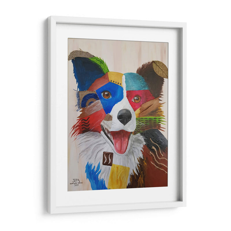 Perro Border Collie - Rodríguez Marconi | Cuadro decorativo de Canvas Lab