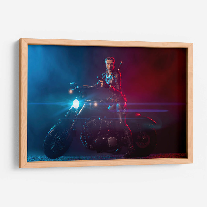 Black Widow - Action Geek | Cuadro decorativo de Canvas Lab