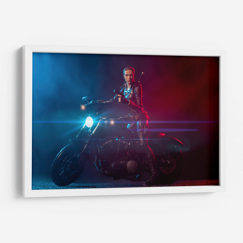 Black Widow - Action Geek | Cuadro decorativo de Canvas Lab