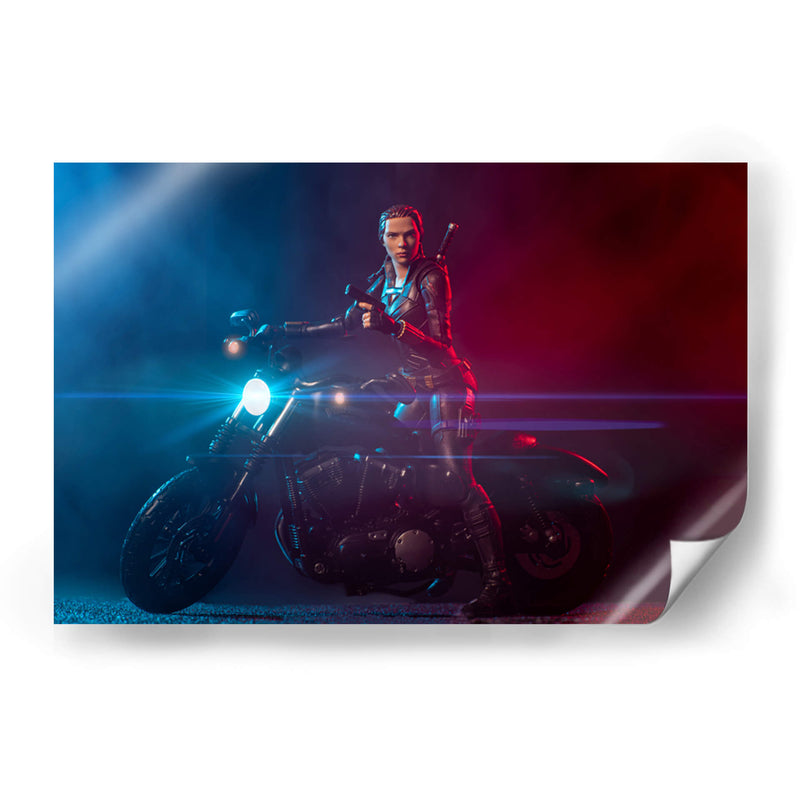 Black Widow - Action Geek | Cuadro decorativo de Canvas Lab