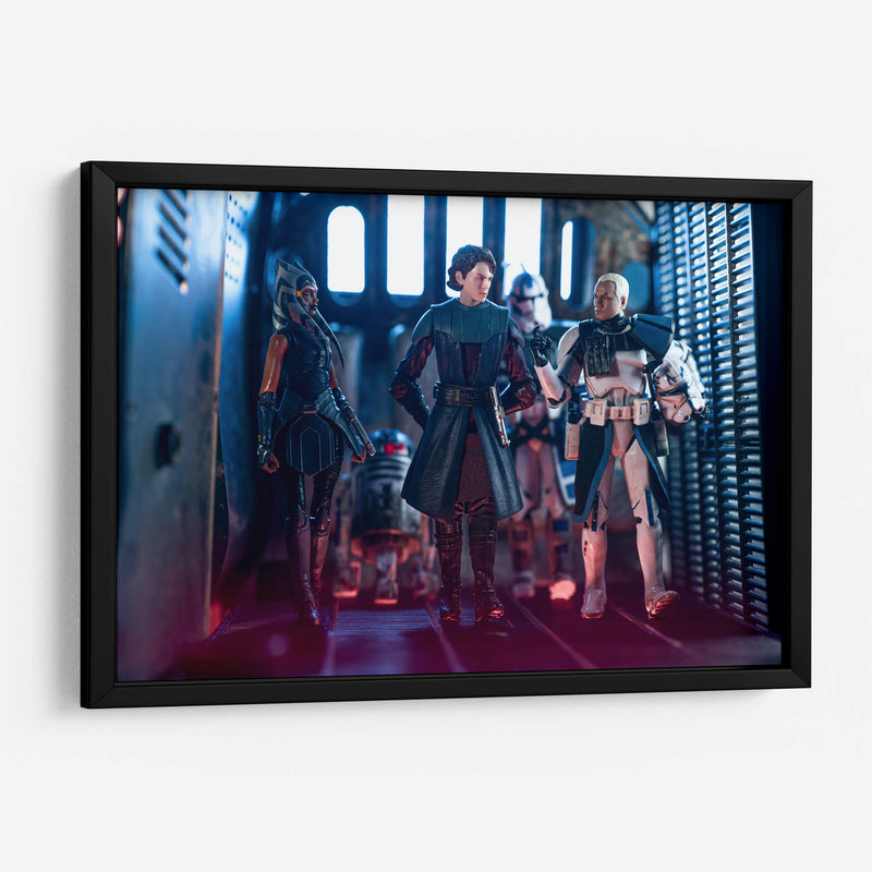 General Skywalker - Action Geek | Cuadro decorativo de Canvas Lab