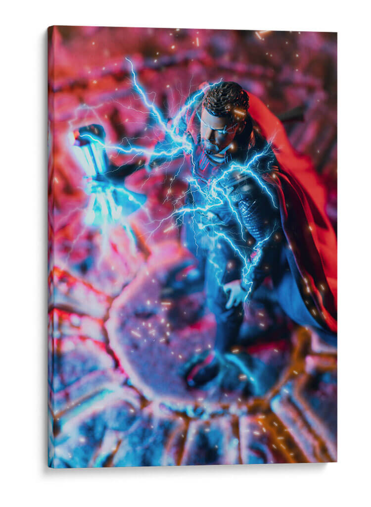 Thor - Action Geek | Cuadro decorativo de Canvas Lab