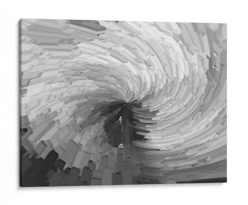 Aguajero negro geométrico  - Rodrigo Barrera | Cuadro decorativo de Canvas Lab