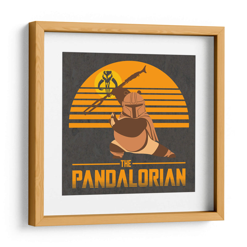 The Pandalorian - Roge I. Luis | Cuadro decorativo de Canvas Lab