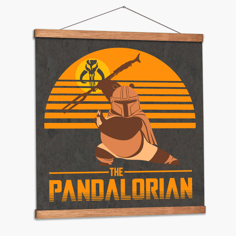 The Pandalorian - Roge I. Luis | Cuadro decorativo de Canvas Lab