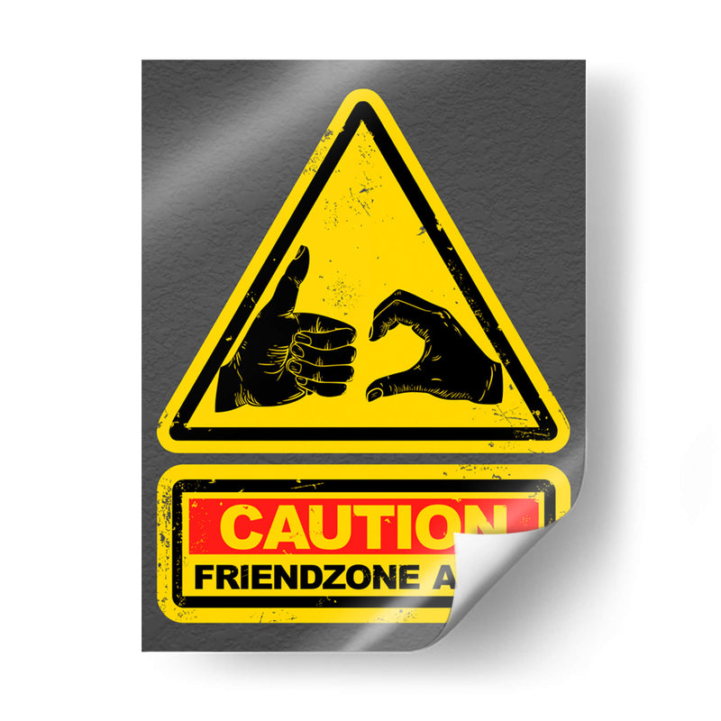 Friendzone - Roge I. Luis | Cuadro decorativo de Canvas Lab