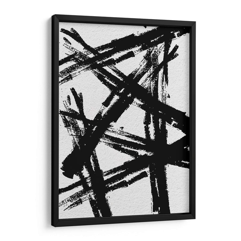 Chalk Lines - Grau Project | Cuadro decorativo de Canvas Lab