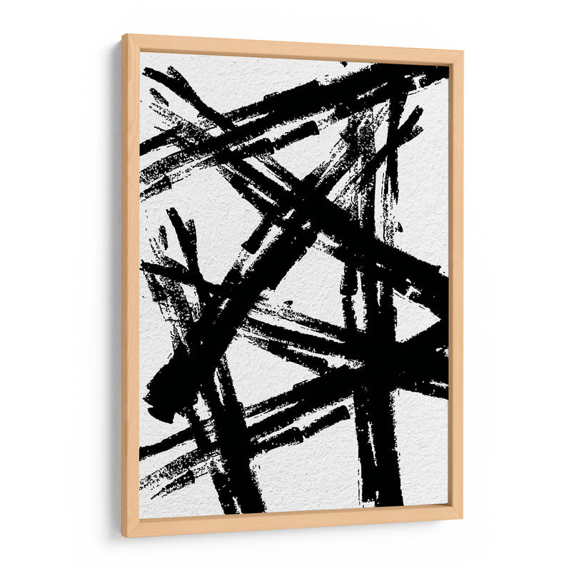 Chalk Lines - Grau Project | Cuadro decorativo de Canvas Lab