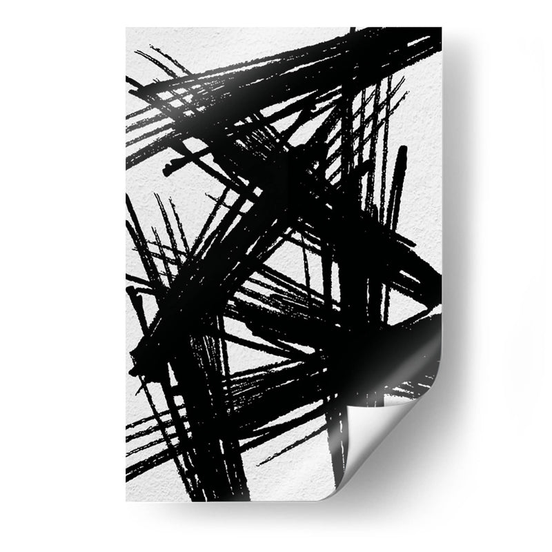 Marker Lines - Grau Project | Cuadro decorativo de Canvas Lab