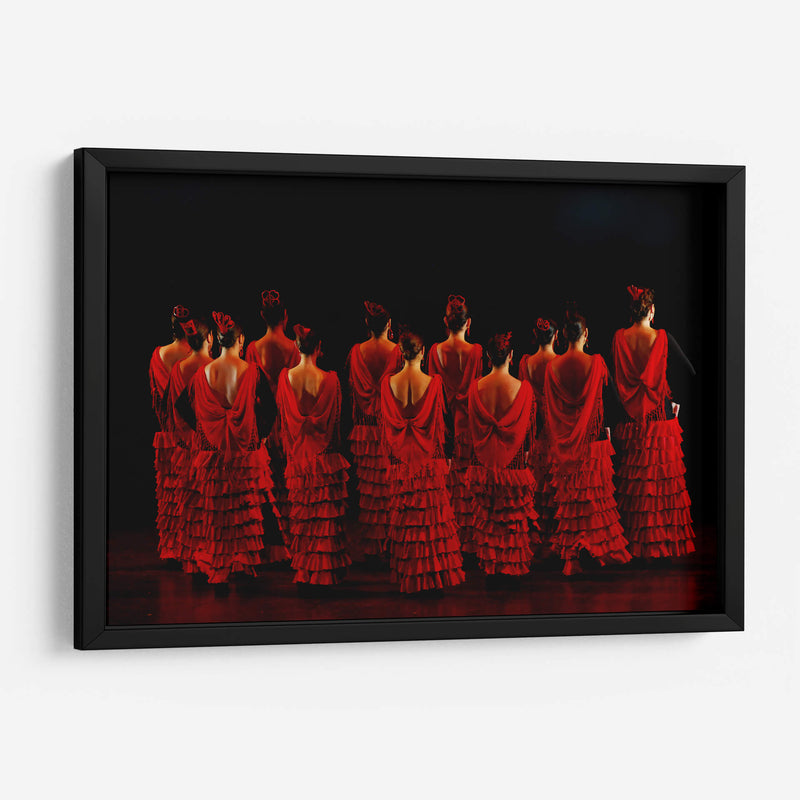 Rojo Flamenco - Jaime López Portillo  | Cuadro decorativo de Canvas Lab