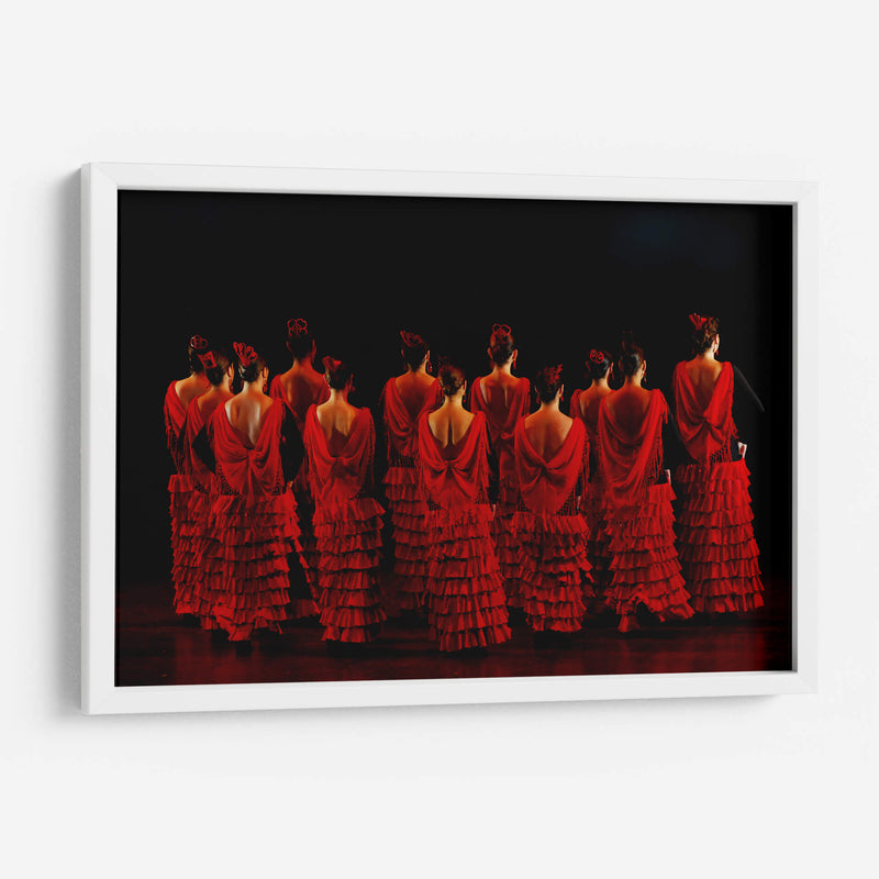 Rojo Flamenco - Jaime López Portillo  | Cuadro decorativo de Canvas Lab