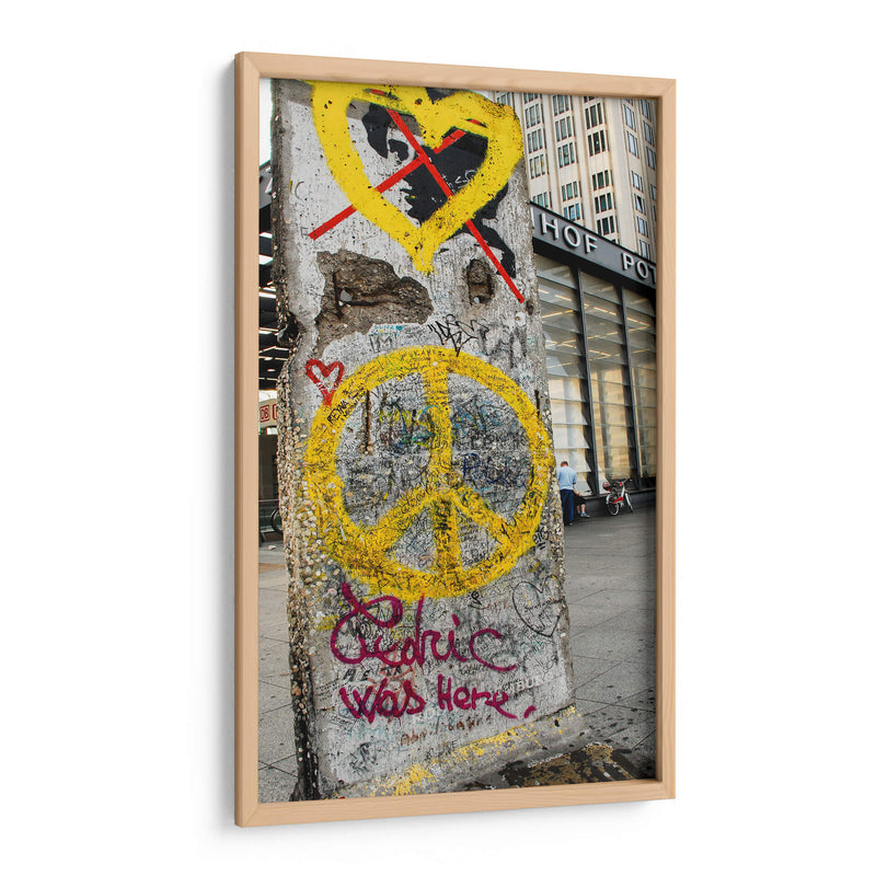 El muro de Berlín - Jaime López Portillo  | Cuadro decorativo de Canvas Lab