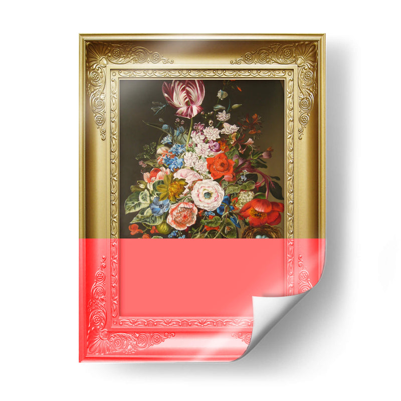 mitad rosa - Nayeli Cabrera | Cuadro decorativo de Canvas Lab