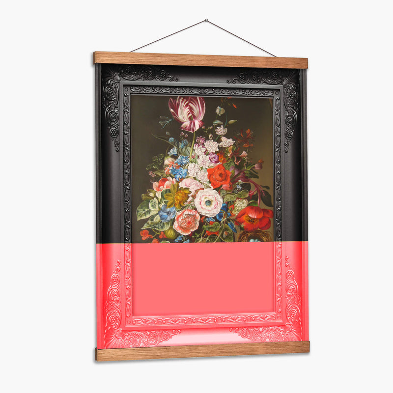 mitad rosa mitad negro - Nayeli Cabrera | Cuadro decorativo de Canvas Lab