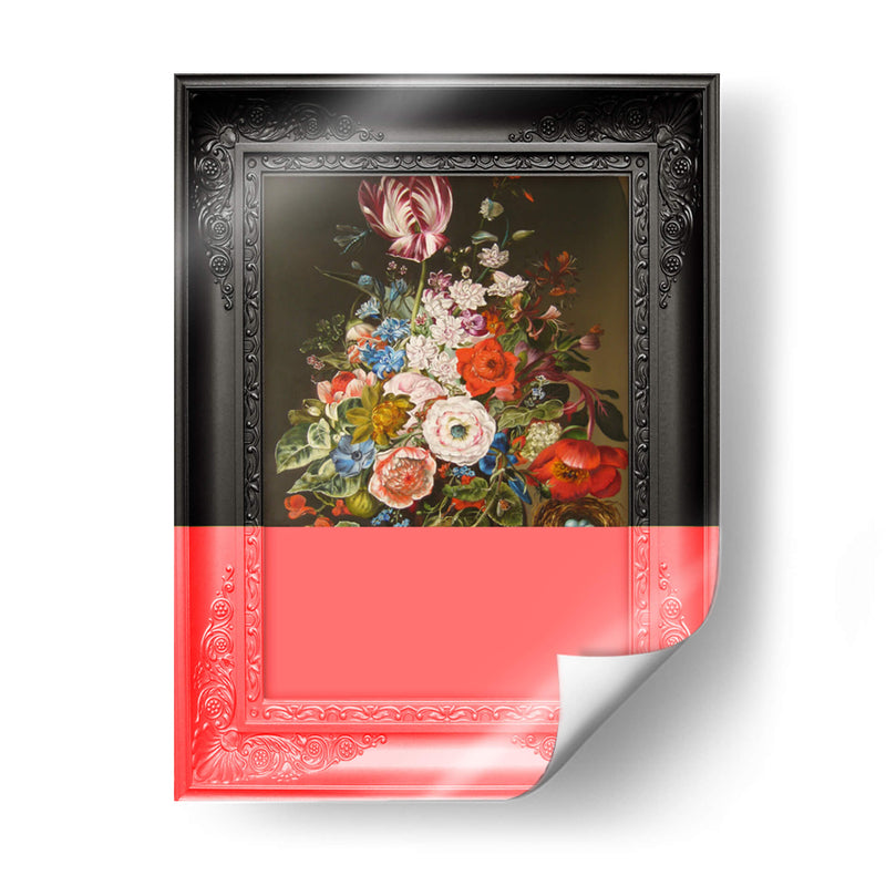 mitad rosa mitad negro - Nayeli Cabrera | Cuadro decorativo de Canvas Lab