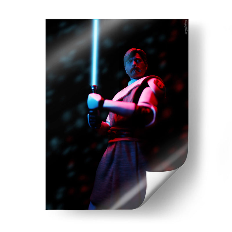 Obi Wan Kenobi, General Jedi - JorgitoEnVivo | Cuadro decorativo de Canvas Lab