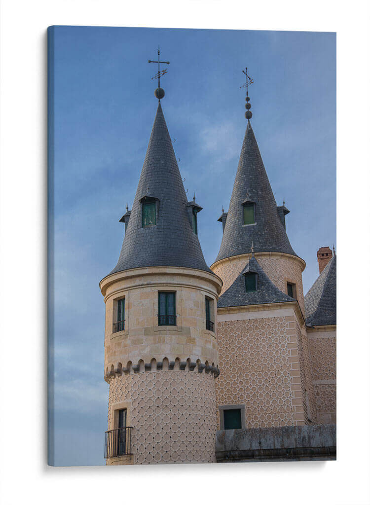 El alcázar de Segovia II - Jaime López Portillo  | Cuadro decorativo de Canvas Lab
