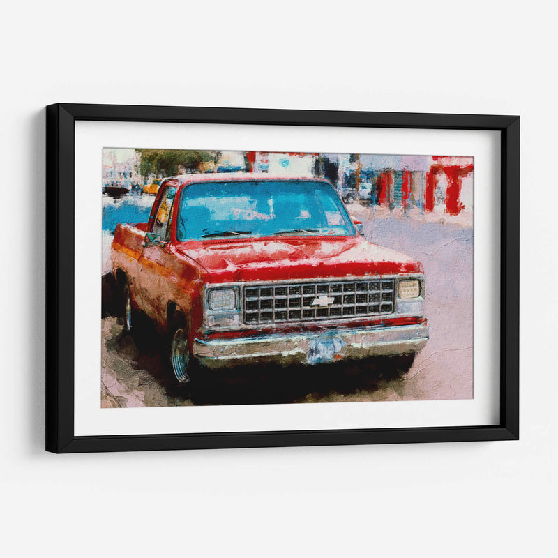 Chevy al óleo  - KevOlveRod | Cuadro decorativo de Canvas Lab