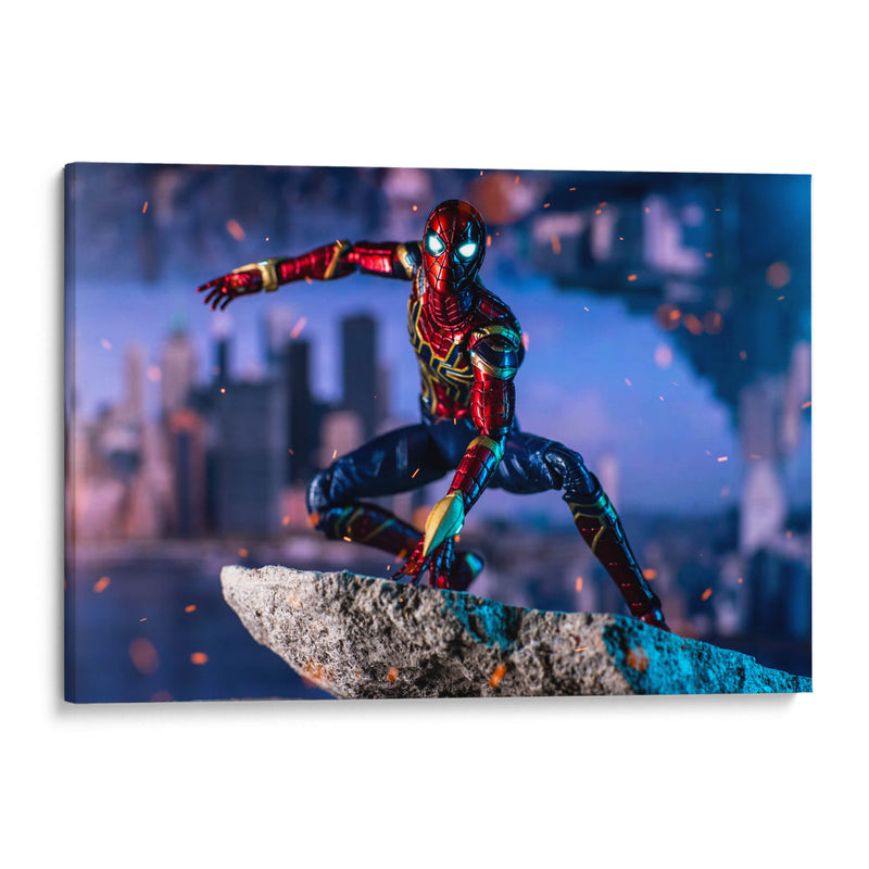 Iron Spider-Man - Action Geek | Cuadro decorativo de Canvas Lab