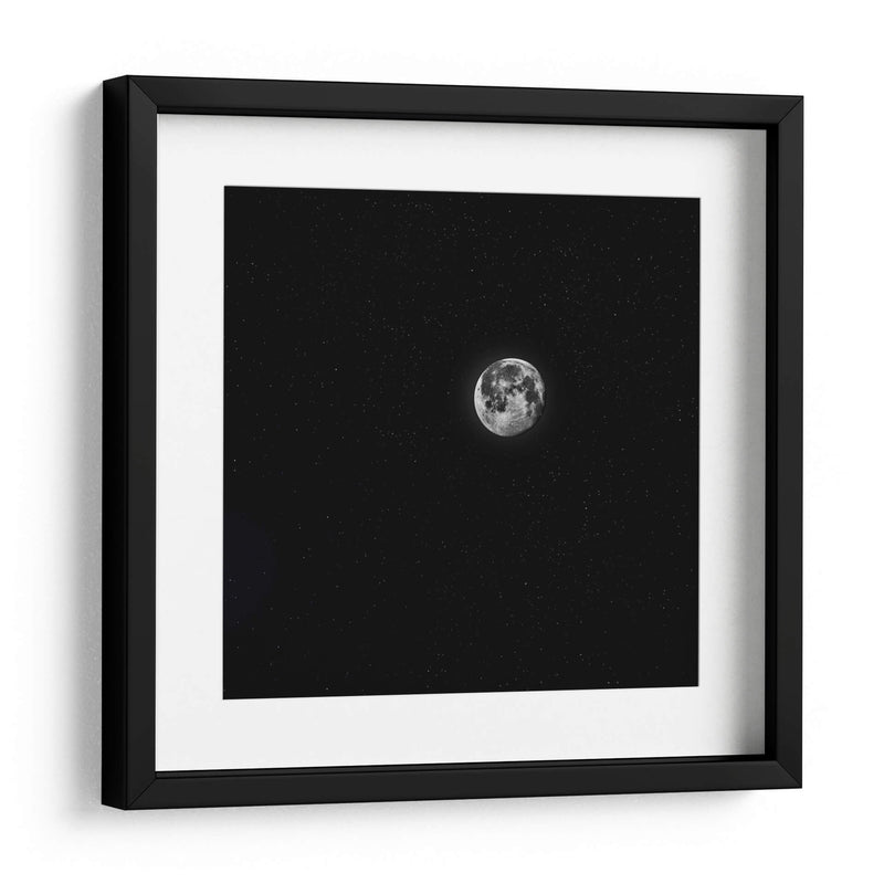 Luna sobre cielo estrellado - SoupierVaro | Cuadro decorativo de Canvas Lab